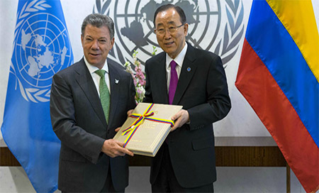 Juan Manuel Santos Nobel de la paz Presidente de Colombia recibe el Premio Nobel de la Paz
